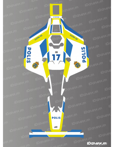 Polis Edition Sticker - Mammotion LUBA 2 X Lawnmower Robot