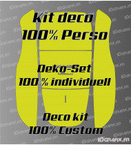 100% Personalized Sticker - Honda Miimo HRM 1000-1500-2500 Robot Lawnmower