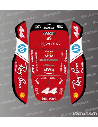 Sticker Scuderia F1 Edition (Hamilton) - Robot de tonte Honda Miimo HRM 1000-1500-2500 -  Idgrafix
