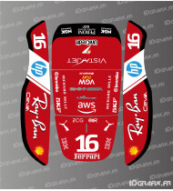 Pegatina Edición Scuderia F1 (Leclerc) - Robot cortacésped Honda Miimo HRM 1000-1500-2500 - Idgrafix