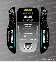 Pegatina Mercedes F1 Edition (Russell) - Robot cortacésped Honda Miimo HRM 1000-1500-2500 - Idgrafix