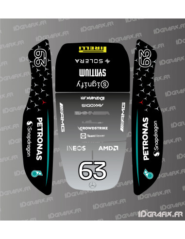 Adhesiu Mercedes F1 Edition (Russell) - Tallagespa robotitzada Honda Miimo HRM 1000-1500-2500 - Idgrafix