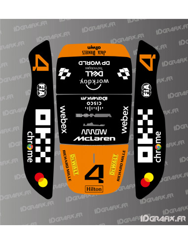 Adhesiu Mc Laren F1 Edition (Norris) - Tallagespa robòtica Honda Miimo HRM 1000-1500-2500 - Idgrafix