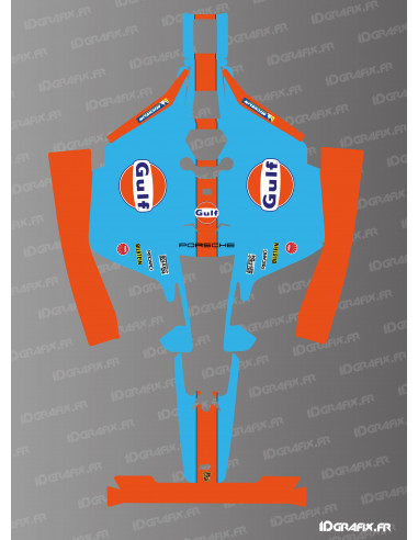 Gulf Edition Aufkleber - Mammotion LUBA 2 Rasenmähroboter - Idgrafix