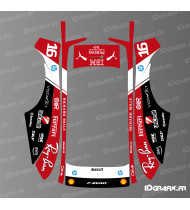 Sticker Scuderia F1 Edition (Leclerc) - ECOVACS Goat O500 / O800 mowing robot - Idgrafix