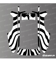 Aufkleber Zebre Edition - ECOVACS Goat O500 / O800 Mähroboter - Idgrafix