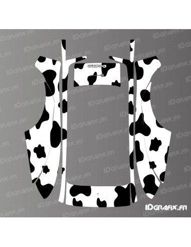 Edizione adesiva mucca - Robot tosaerba ECOVACS Goat O500 / O800 - Idgrafix