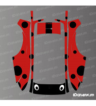 Sticker Coccinelle Edition - ECOVACS Goat O500 / O800 mowing robot - Idgrafix