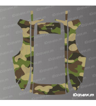 Sticker Camo Army Edition - ECOVACS Goat O500 / O800 robotic mower - Idgrafix