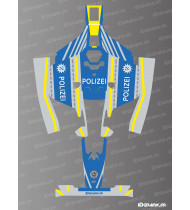 Adhesiu Polizei Edition (Alemanya) - Robot tallagespa Mammotion LUBA 2 - Idgrafix