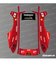 Aufkleber Ducati Moto GP Edition (Marquez) - ECOVACS Goat O500 / O800 Mähroboter - Idgrafix