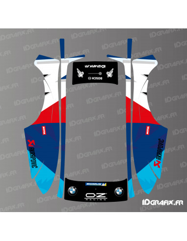 BMW Edition sticker - ECOVACS Goat O500 / O800 robotic mower - Idgrafix