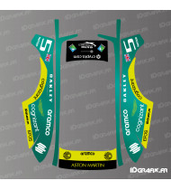Sticker Aston Martin F1 Edition - Robot de tonte ECOVACS Goat O500 / O800 -  Idgrafix