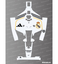 Real Madrid Foot Edition Aufkleber - Mammotion LUBA 2 Rasenmäherroboter - Idgrafix