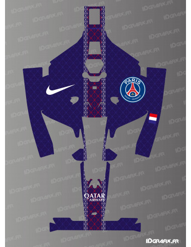 PSG Foot Edition Sticker - Mammotion LUBA 2 Lawnmower Robot - Idgrafix