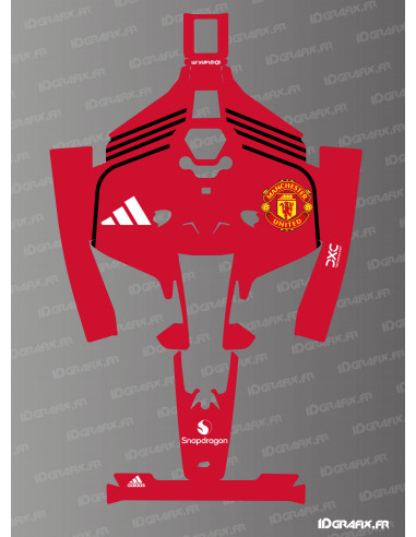Adhesiu Manchester United Football Edition - Robot de tall Mammotion LUBA 2 - Idgrafix