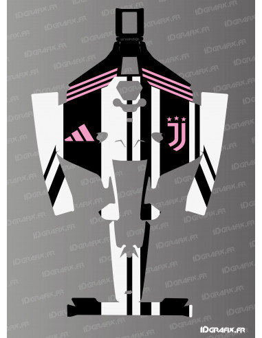 Pegatina Juventus Foot Edition - Robot cortacésped Mammotion LUBA 2 - Idgrafix