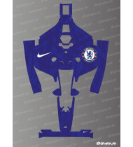 Adesivo Chelsea Foot Edition - Robot tagliaerba Mammotion LUBA 2 - Idgrafix