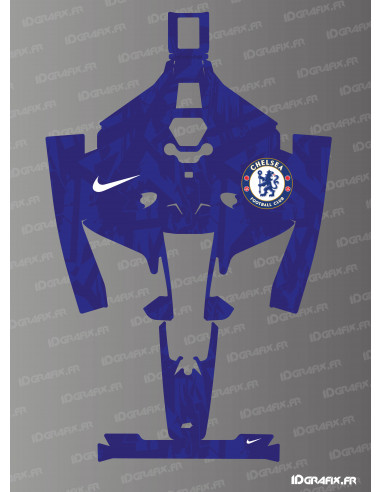 Pegatina Chelsea Foot Edition - Robot cortacésped Mammotion LUBA 2 - Idgrafix