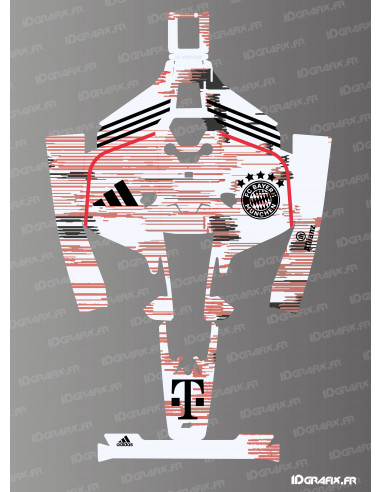 Sticker Bayern Munich Football Edition - Mammotion LUBA 2 mowing robot - Idgrafix