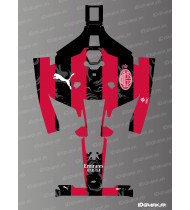 AC Milan Foot Edition Aufkleber - Mammotion LUBA 2 Rasenmäherroboter - Idgrafix