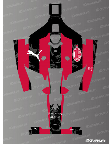 Adhesiu AC Milan Edició Foot - Robot tallagespa Mammotion LUBA 2 - Idgrafix