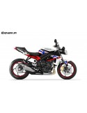 Kit-deco-Persönlich für Triumph Speed triple (Rot/Blau+GB Flag)
