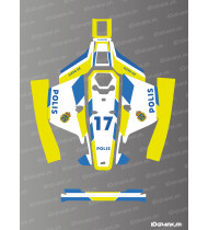Polis Edition Sticker (Schweden) - Mammotion LUBA 1 Roboter-Rasenmäher - Idgrafix