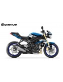 Kit déco Perso pour Triumph Speed triple (bleu)