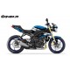 Kit-deco-Persönlich für Triumph Speed triple (blau)-idgrafix