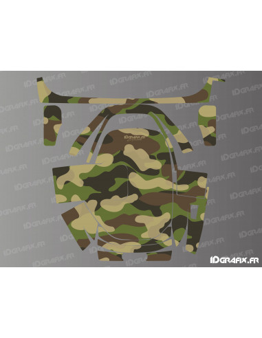 Aufkleber Camo Army Edition - Segway Navimow X3 Mähroboter - Idgrafix