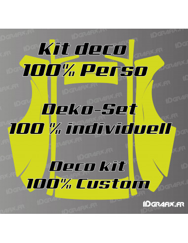 Pegatina 100 % personalizada - Robot cortacésped EcoVacs Goat O500 / O800