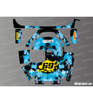 Pegatina Edición Monstruo (Azul) - Robot cortacésped...