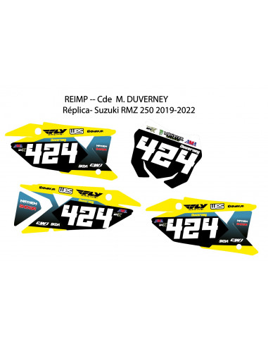 copy of Kit deco 100 % Customized for KTM SX125