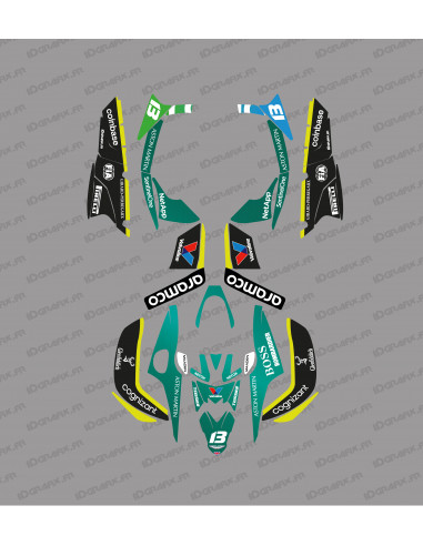 copy of Prism Edition Graphic Kit (Green) - Kymco 300 Maxxer (after 2020)