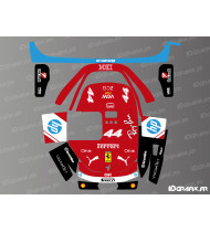 Pegatina Scuderia F1 Edition (Hamilton) - Robot cortacésped Segway Navimow X3 - Idgrafix