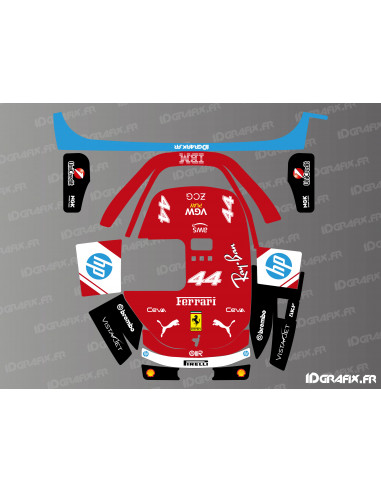 Adhesiu Scuderia F1 Edition (Hamilton) - Robot de tall Segway Navimow X3 - Idgrafix