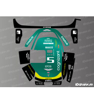 Pegatina Aston Martin F1 Edition - Robot cortacésped Segway Navimow X3 - Idgrafix