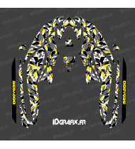 Kit de decoració de camuflatge digital edició completa (groc) - per a Seadoo GTI (després del 2020) - Idgrafix