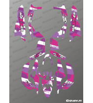 Kit decorativo Tag Edition (rosa) - Kymco 300 Maxxer (dopo il 2020) - Idgrafix