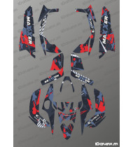 Kit Déco Splash Edition (Bleu/Rouge) - Kymco 300 Maxxer (après 2020) -  Idgrafix
