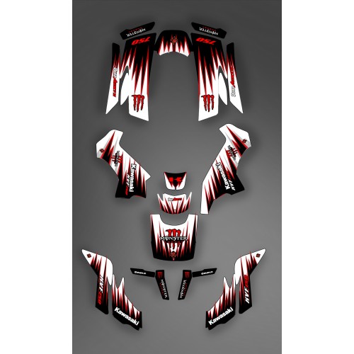 Kit deco Perso Full for Kawasaki KVF 750 (until 2010) - IDgrafix
