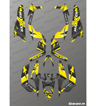 Kit gráfico Color Edition (amarillo) - Kymco 300 Maxxer (posterior a 2020) - Idgrafix