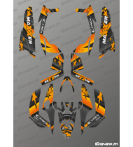 Kit gráfico Color Edition (naranja) - Kymco 300 Maxxer (posterior a 2020) - Idgrafix