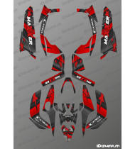 Kit gráfico Color Edition (rojo) - Kymco 300 Maxxer (posterior a 2020) - Idgrafix