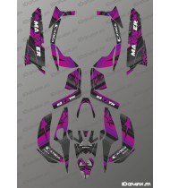 Kit gráfico Color Edition (morado) - Kymco 300 Maxxer (posterior a 2020) - Idgrafix