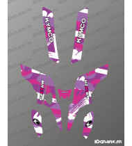 Kit de decoración Tag Edition (rosa) - Kymco 300 Maxxer - Idgrafix