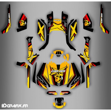 Kit décoration Frelon Series Full - IDgrafix - Can Am Outlander (G2)