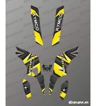 Kit gráfico Color Edition (amarillo) - Kymco 300 Maxxer - Idgrafix