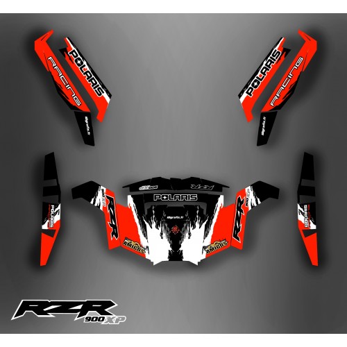 Kit décoration RZR 900 XP - IDgrafix - Los Amigos-idgrafix